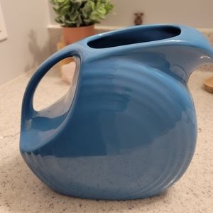 Peacock Blue Fiestaware Pitcher